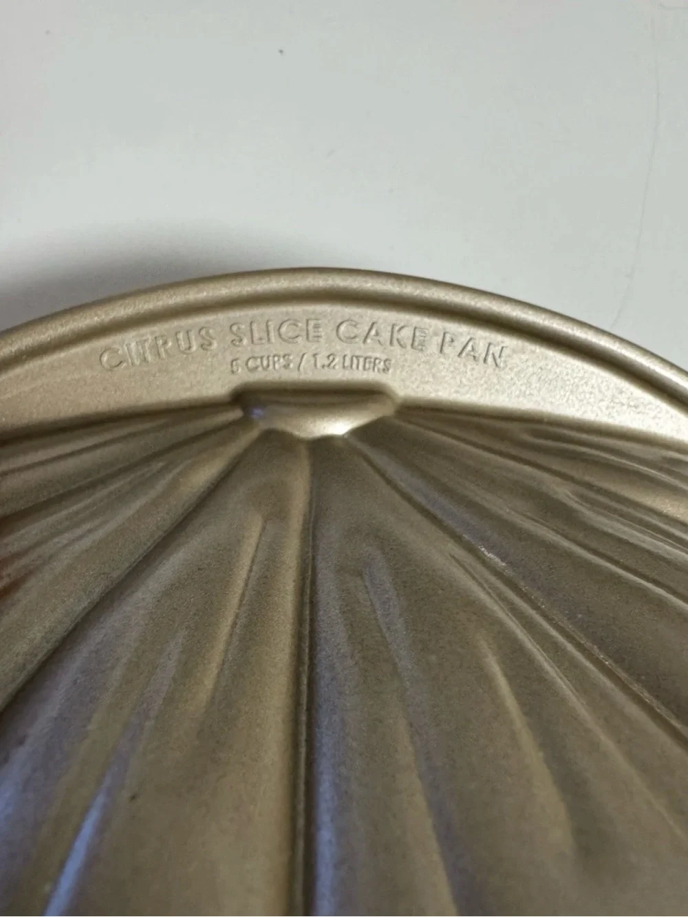Nordic Ware Citrus Slice Lemon Wedge Cake Pan 5 Cup/1.2 L Baking Mold